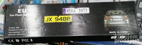 Kamera u ramu tablice Rikverc kamera - Slika 12