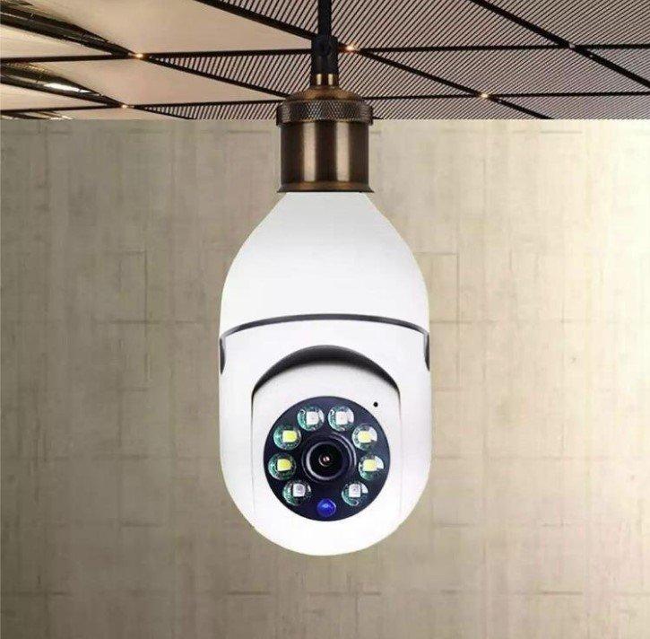 Kamera za sijalicno grlo WiFi rotirajuca IP kamera sijalica - Slika 3