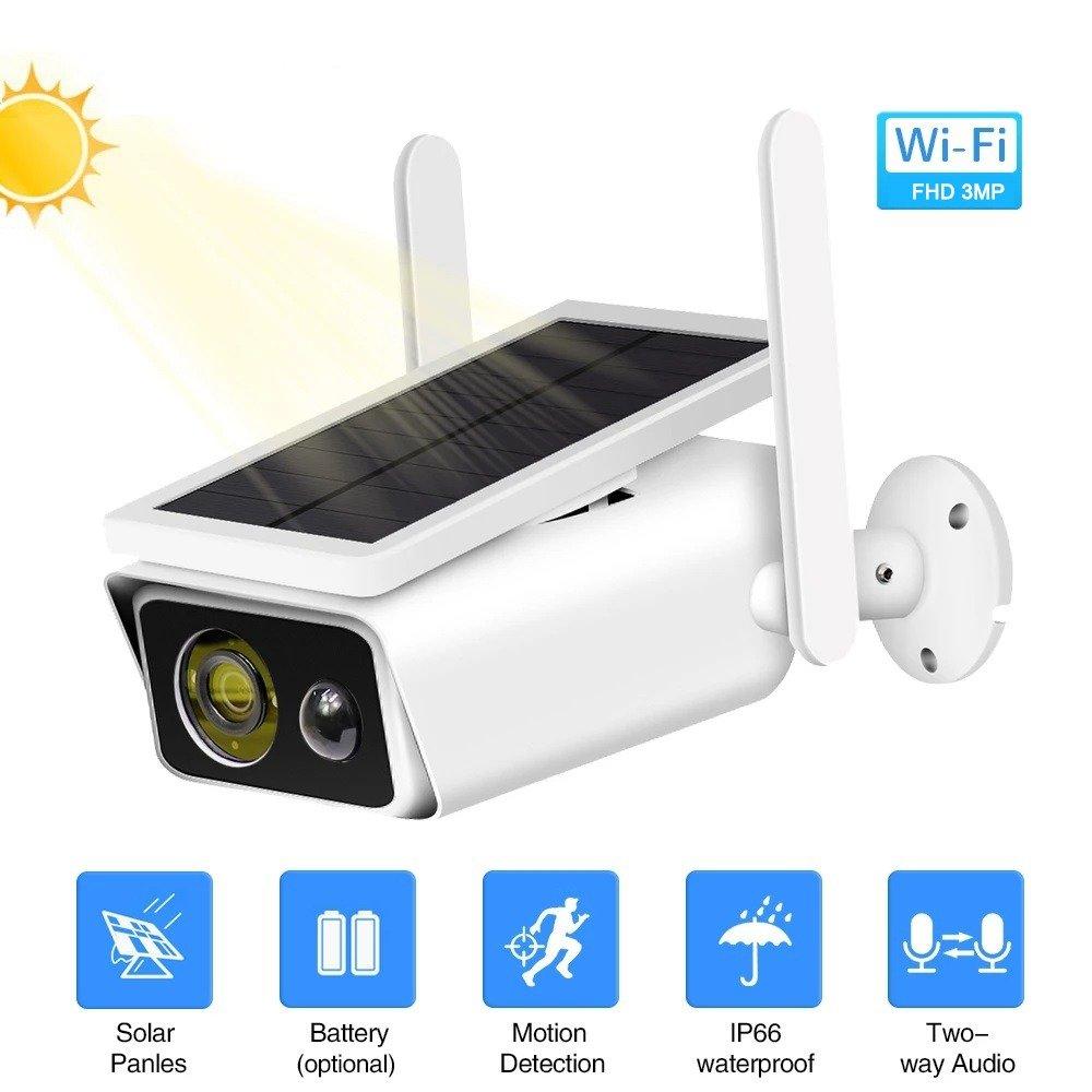 Kamera za video nadzor solarna kamera