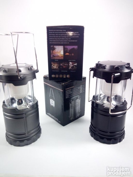 Kamp LED Lampa 3 AA crna - Slika 4