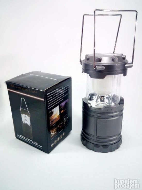 Kamp LED Lampa 3 AA siva - Slika 3