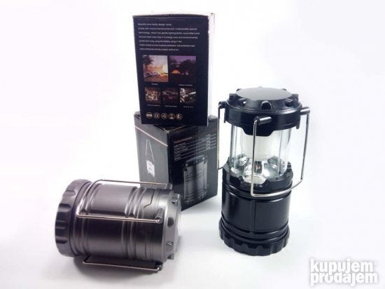 Kamp LED Lampa 3 AA siva - Slika 5