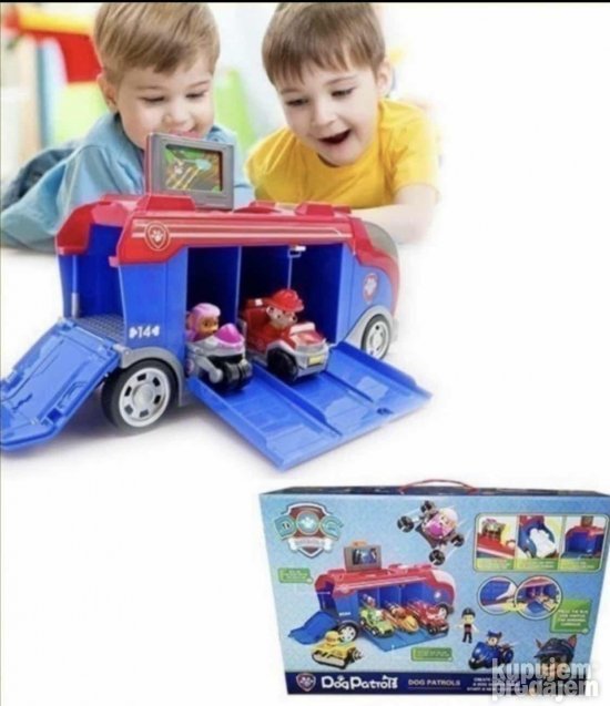 Kamper Patrolne sape sa 7 igracaka i muzickim efektima
