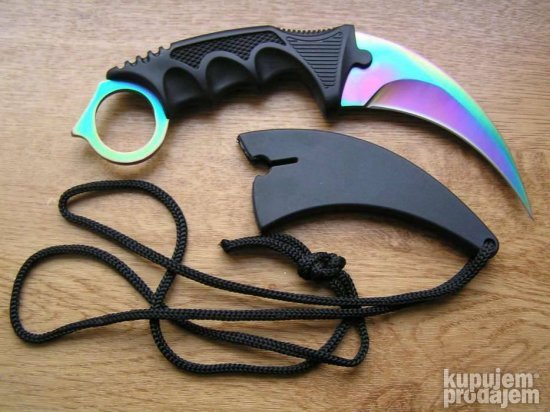 Karambit noz novo