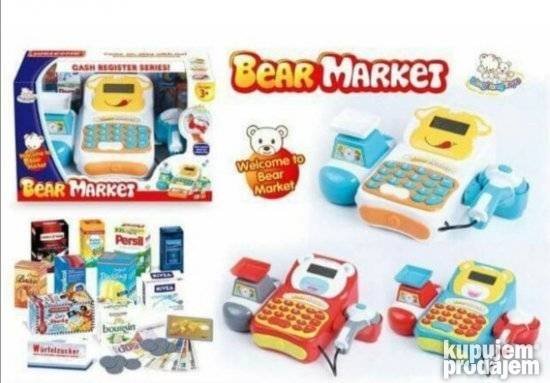 Kasa fiksalna za decu sa bar kod citacem. Bear market