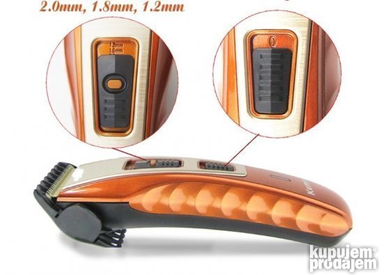 Kemei 519 Titanium trimer za kosu bradu i telo