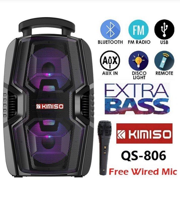Kimiso QS 806 prenosivi Bluetooth zvucnik - Slika 4