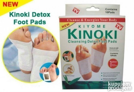 Kinoki Flasteri za detoksikaciju 10kom