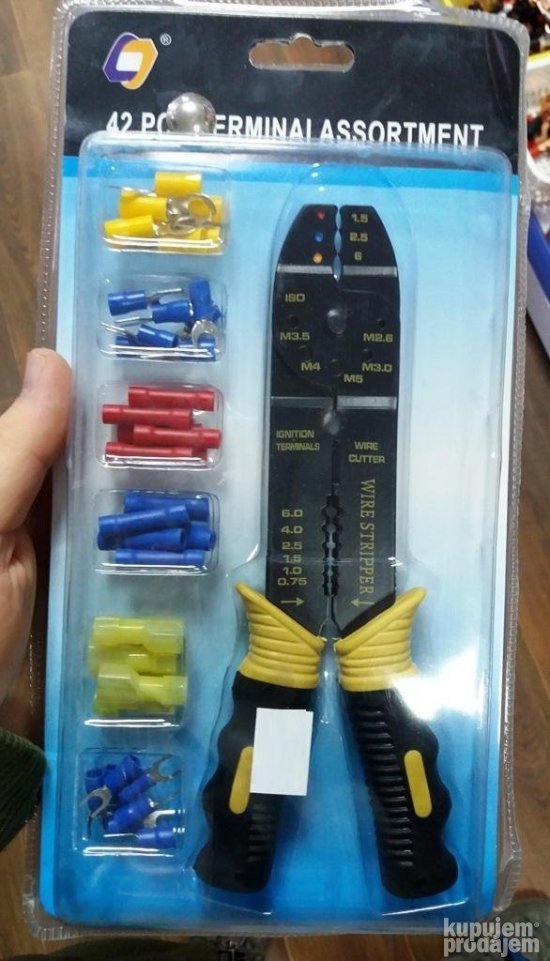 Klesta za buksne i skidanje izolacije 0.75 6mm