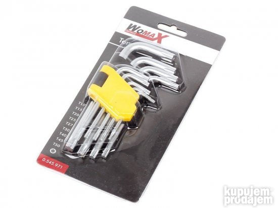 Kljuc torx 9 kom