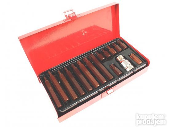 Kljuc torx nasadni set 16 komada