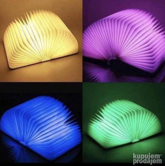 Knjiga Lampa Book Lamp