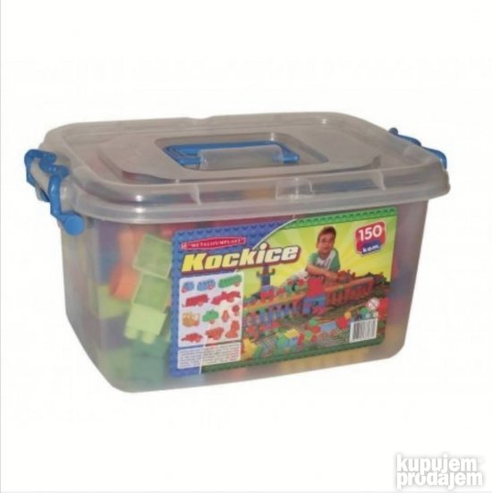Kockice 150kom za decu novo