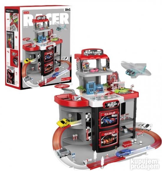 Kofer Parking Garaza 2u1 Racer Rapid Legend - Slika 3