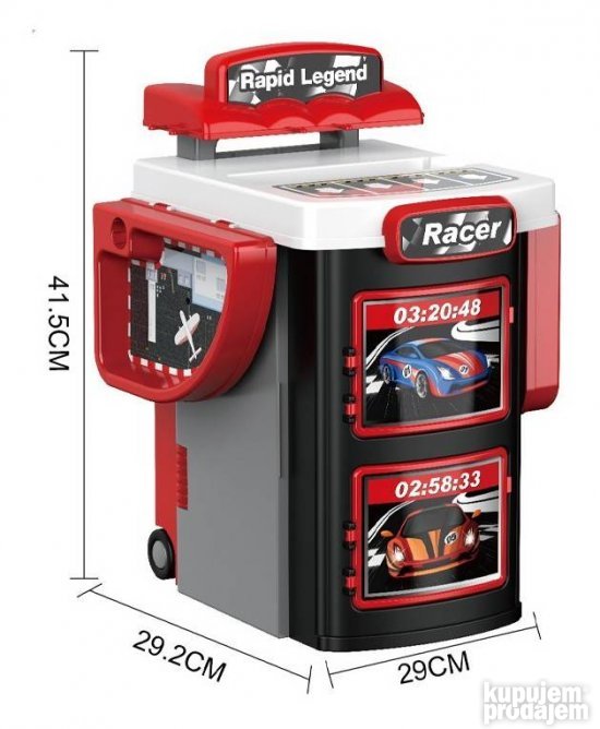 Kofer Parking Garaza 2u1 Racer Rapid Legend - Slika 4