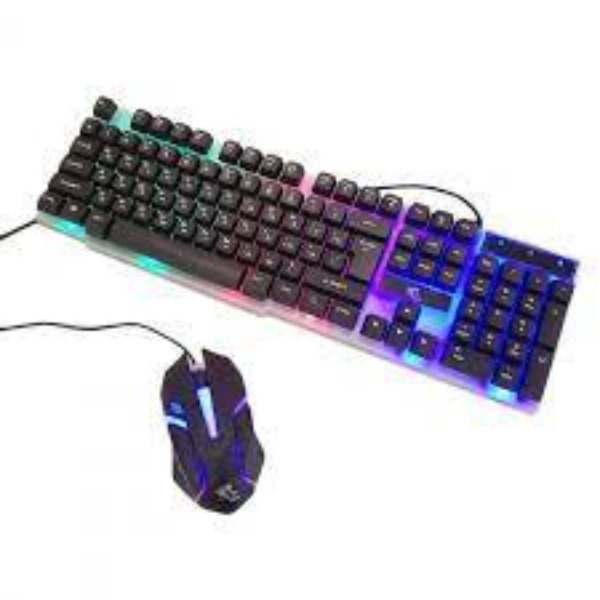 Komplet tastatura i mis JK KT288 Membrane Lights