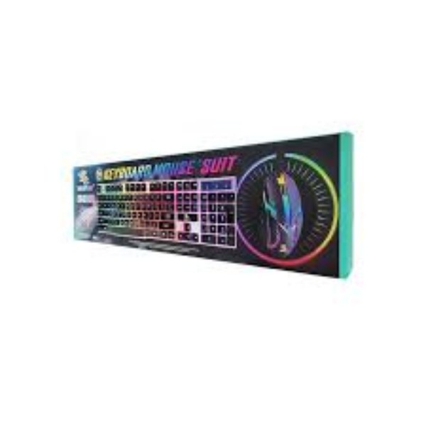 Komplet tastatura i mis JK KT288 Membrane Lights