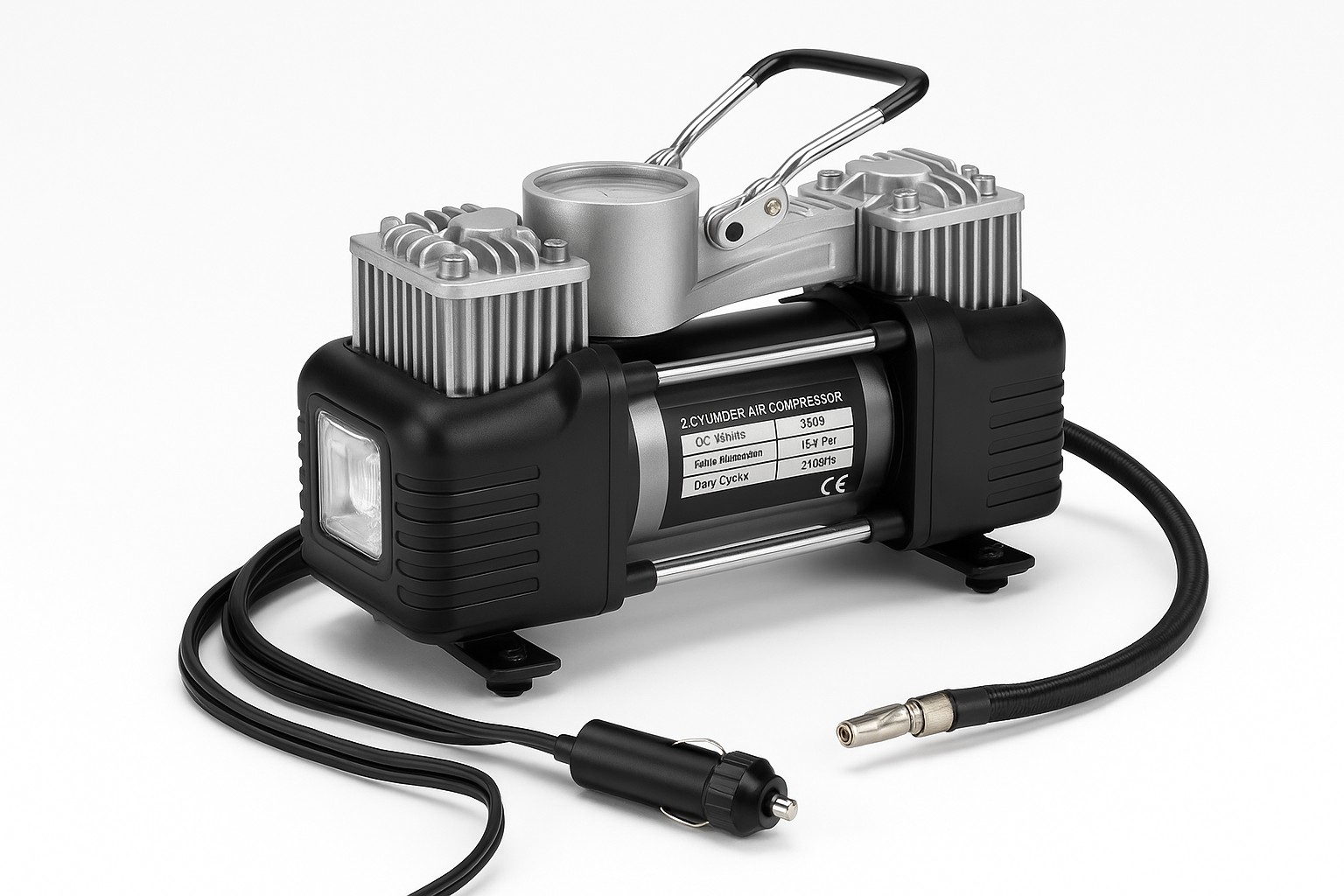 Kompresor za vazduh 12V 150PSI sa radnim svetlom