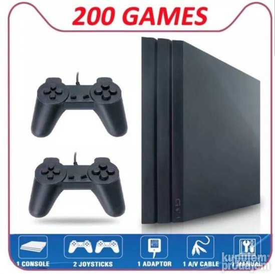 Konzola gs4 pro konzola 200 igrica
