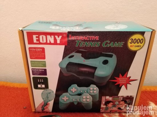 Konzola mini Eony 3000 games Tenis game novo