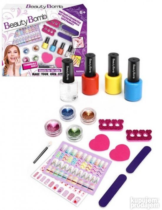 Kozmeticki set Beauty bomb
