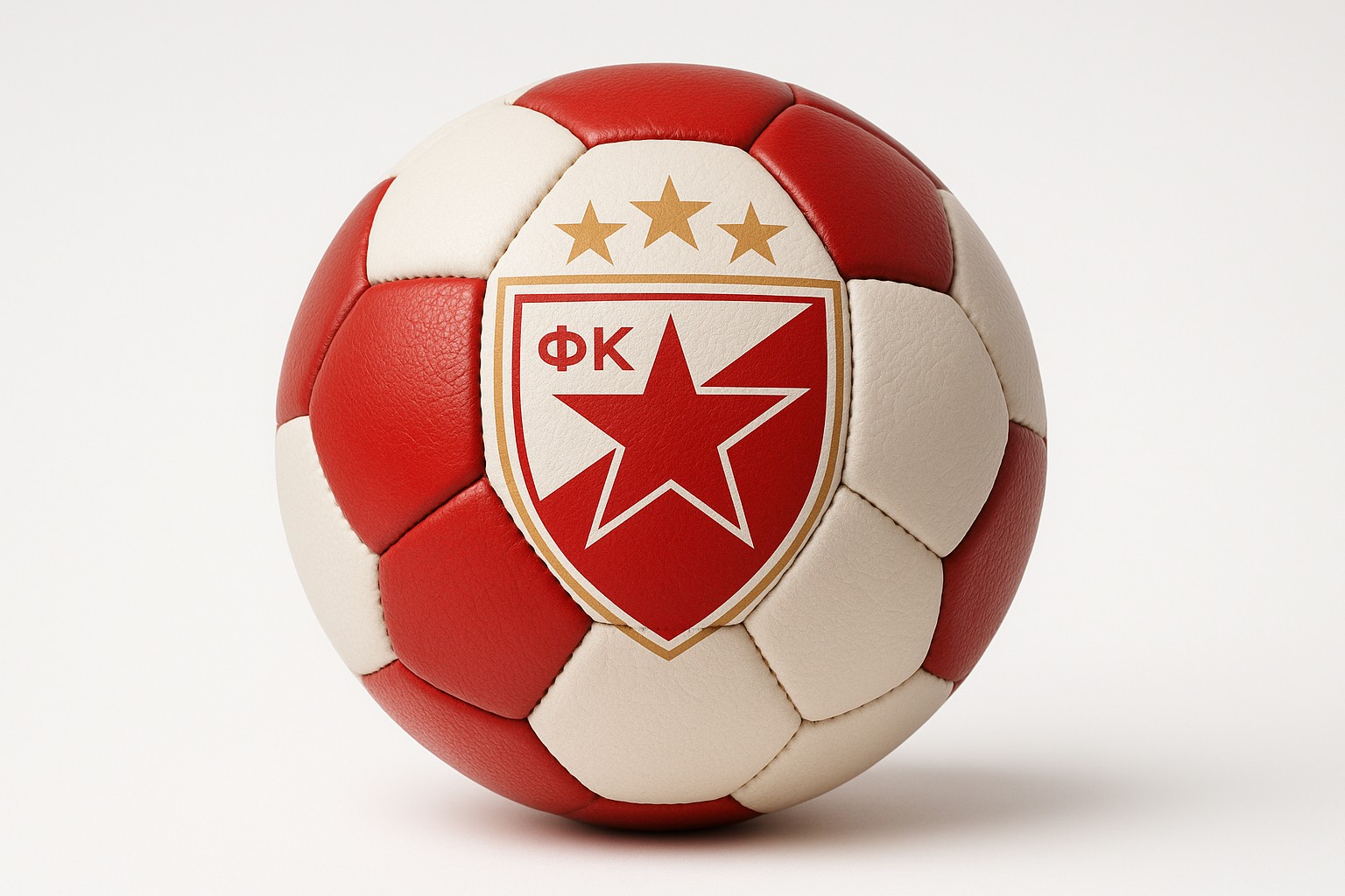 Kozna Fudbalska lopta Crvena zvezda - Slika 3