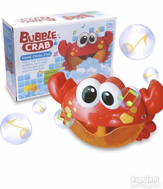 Kraba Za Kupanje Bubble Crab