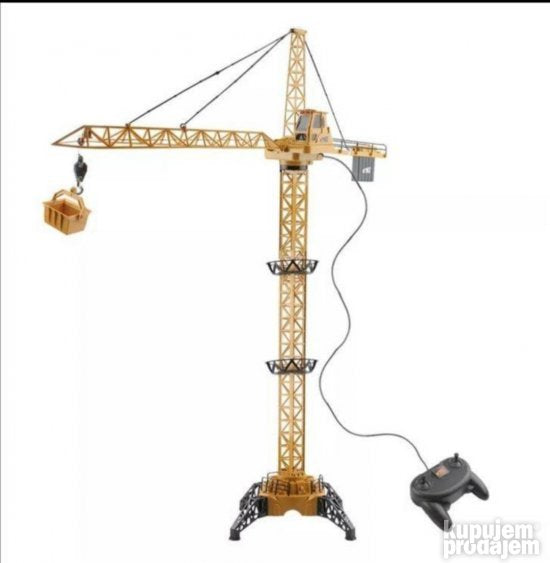 Kran na daljinski igracka 128cm