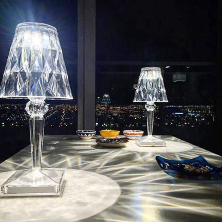 Kristalna Lampa u obliku Romba