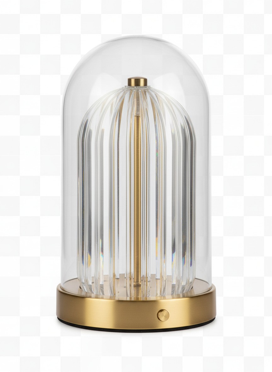 Kristalna Stona Lampa sa LED Osvetljenjem