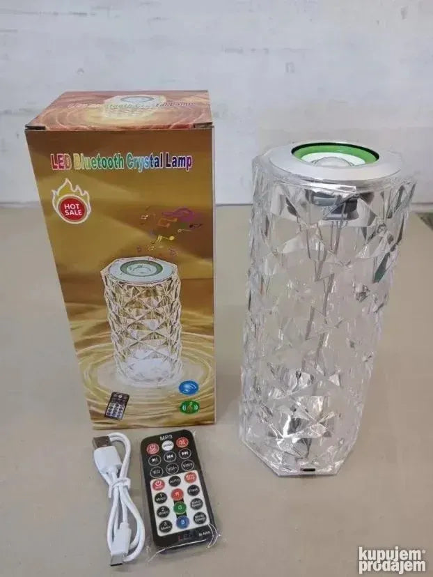 Kristalna lampa Bluetooth led sa zvucnikom