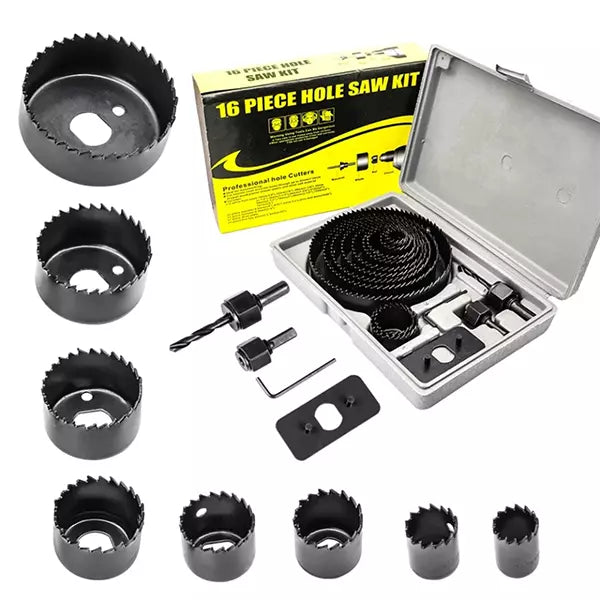 Krune za busenje 16 delni set