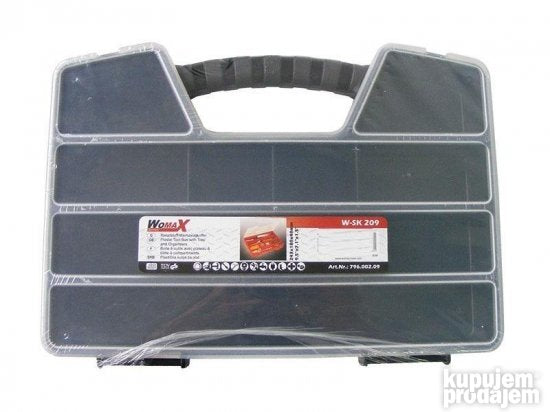 Kutija klaser 243x180x40 mm