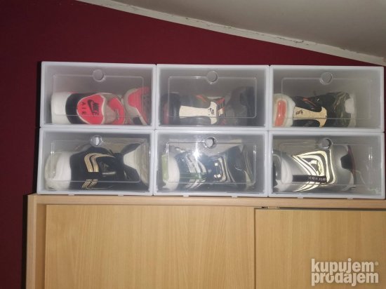 Kutije za 6 pari obuce plasticni za cuvanje obuce