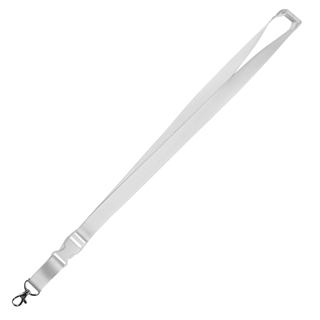 LANY 20 PRO trakica za kljuceve 20 mm bela