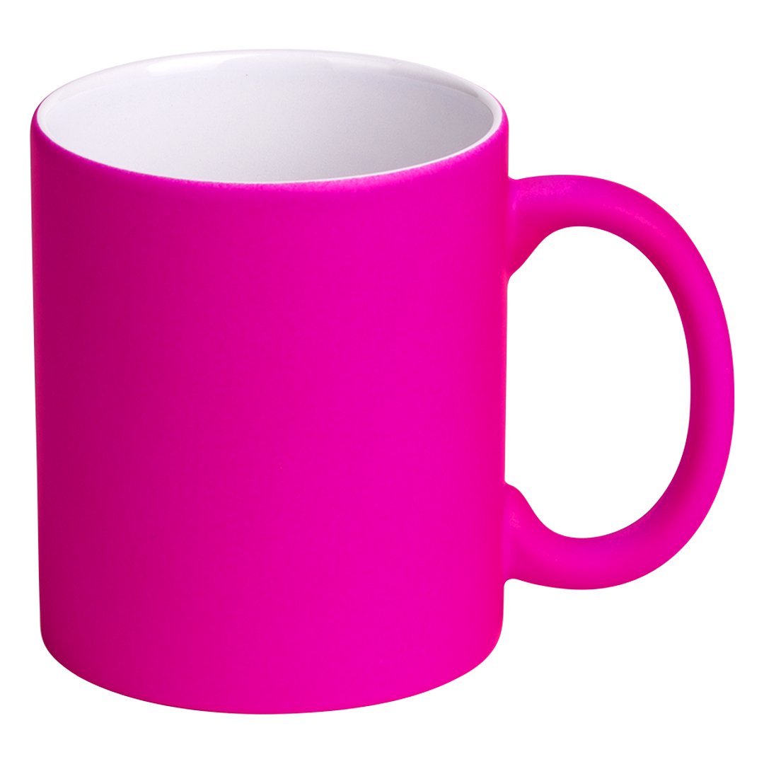 LASSI NEON keramicka solja za sublimaciju 325 ml neon roze