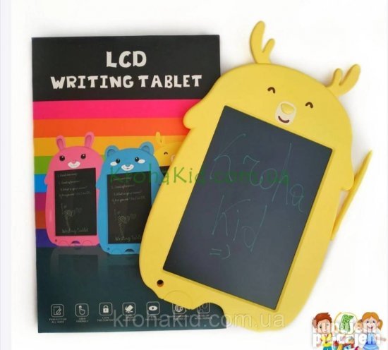 LCD decija zuta tabla za crtanje 9 inch