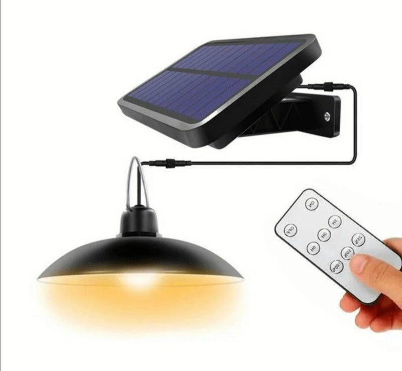 LED Dvorisna lampa sa Odvojenim Solarnim Panelom i Daljinskim Upravljacem