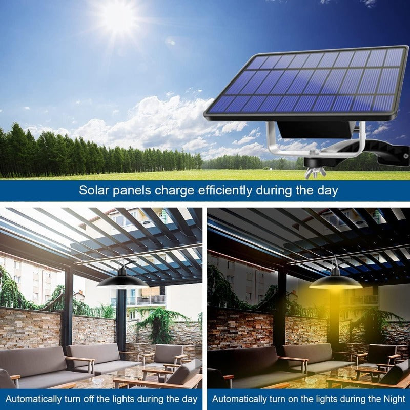 LED Dvorisna lampa sa Odvojenim Solarnim Panelom i Daljinskim Upravljacem - Slika 7
