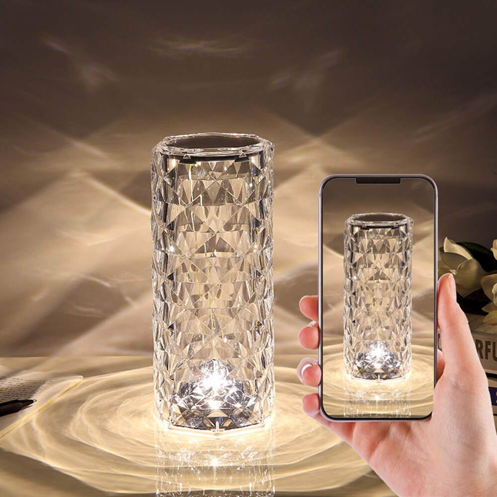 LED Kristalna Lampa koja menja boje na dodir - Slika 2