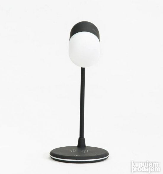 LED Lampa sa Bluetooth Zvucnikom i Bezicnim punjacem - Slika 18