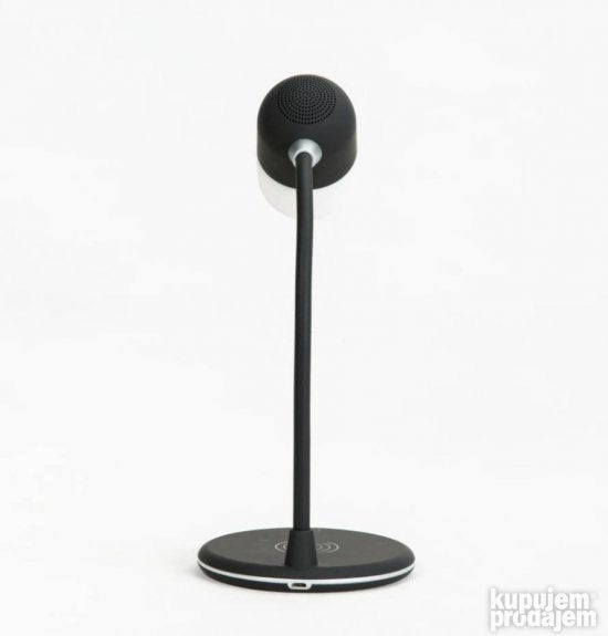 LED Lampa sa Bluetooth Zvucnikom i Bezicnim punjacem - Slika 5