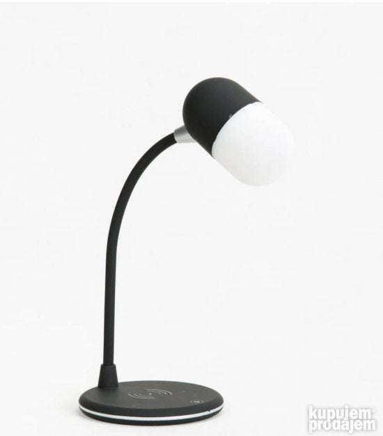 LED Lampa sa Bluetooth Zvucnikom i Bezicnim punjacem - Slika 6