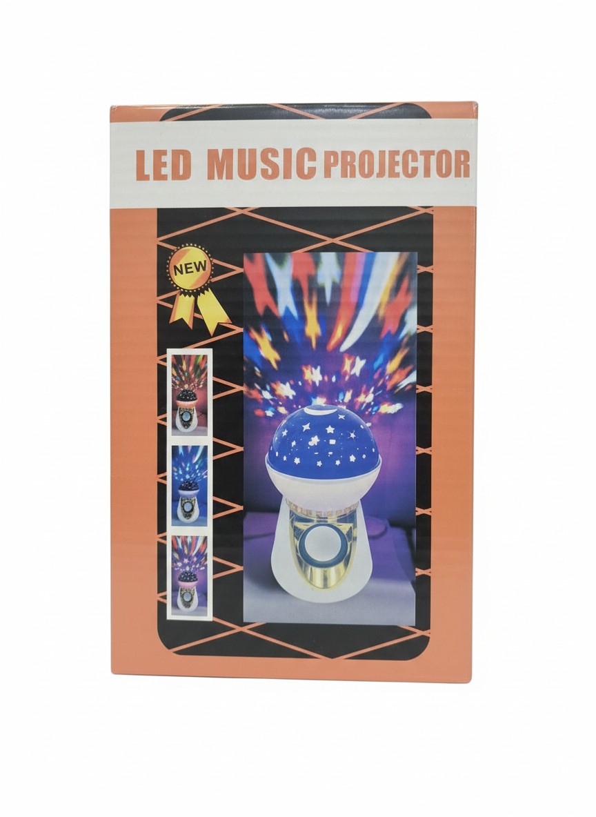 LED Muzicki Projektor sa Zvezdama i Zvukom