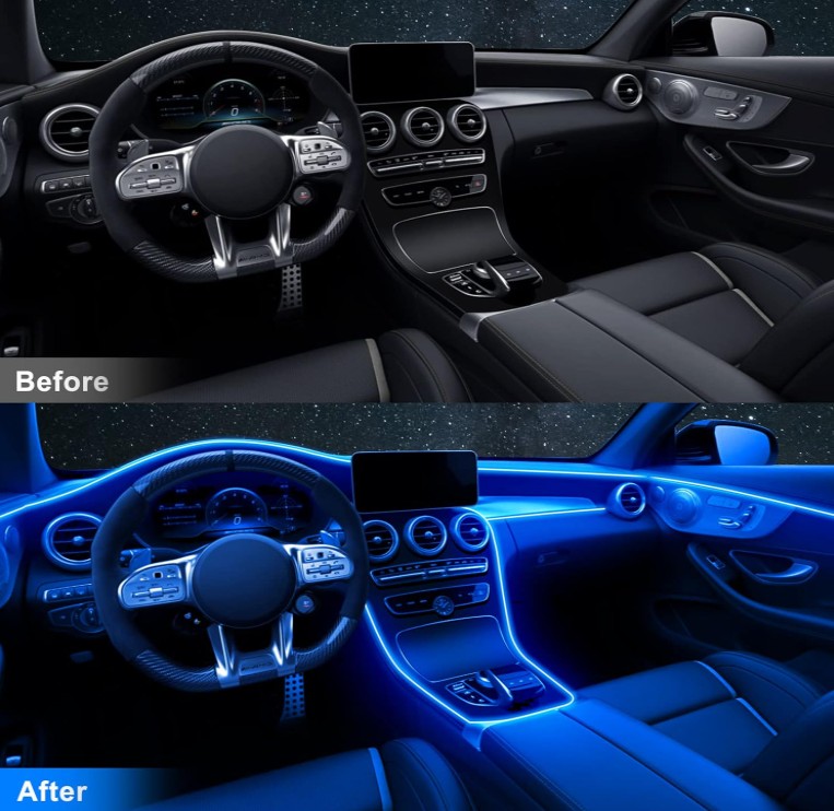 LED RGB Traka za Unutrasnjost Automobila