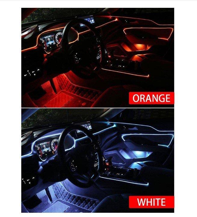 LED RGB auto niti ambijentalno osvetljenje enterijer auta LED RGB auto niti ambijentalno osvetljenje enterijer auta
