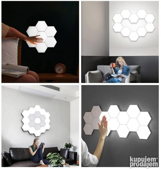 LED bezicne lampe na dodir sa daljinskim 3kom SACE LED LAMPE - Slika 5