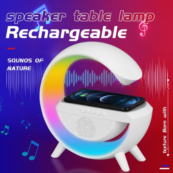 LED bluetooth zvucnik sa FM radiom punjac za mobilni - Slika 3
