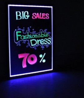LED pisi brisi tabla 60X80