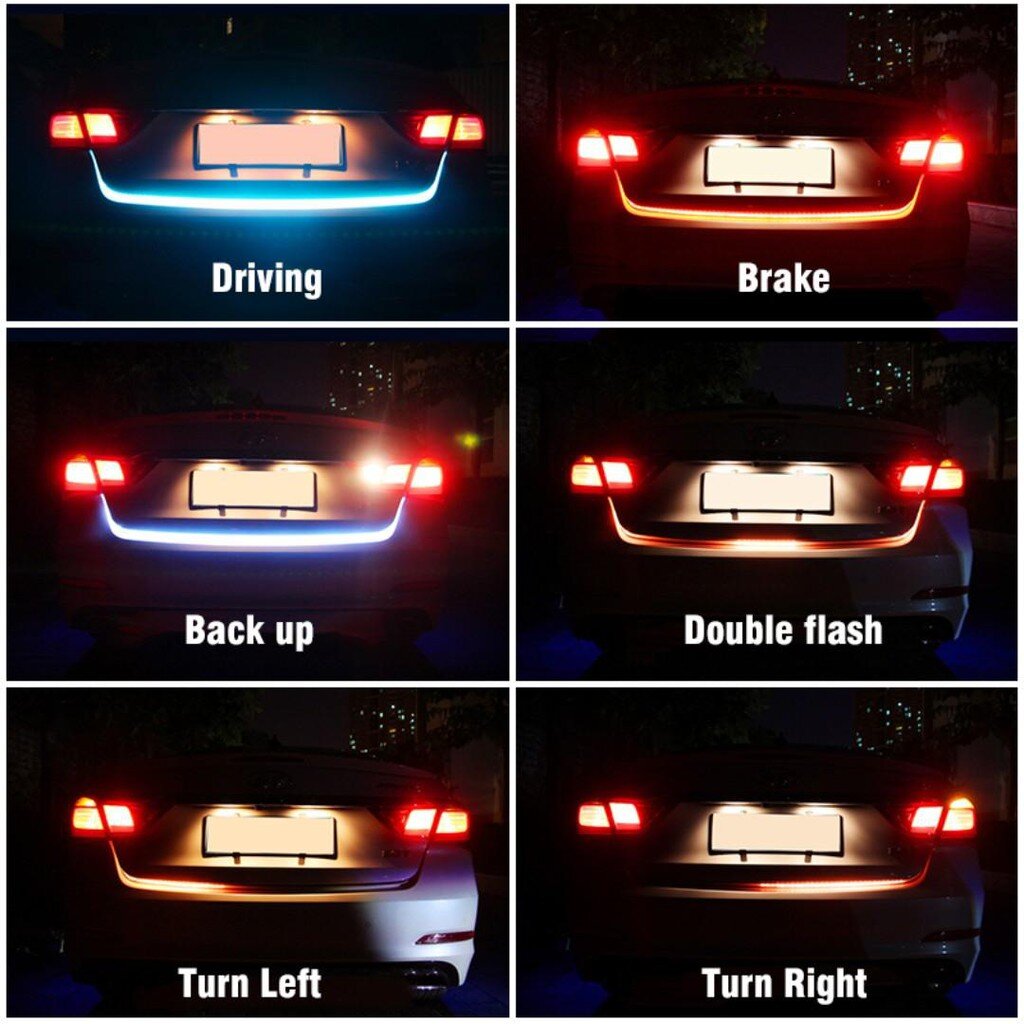 LED traka 4u1 pozicija stop rikverc i zmigavci - Slika 3